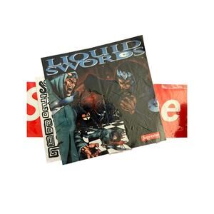 Supreme Liquid Swords Sticker Pack FW18 GZA Wu-Tang Album Art Authentic